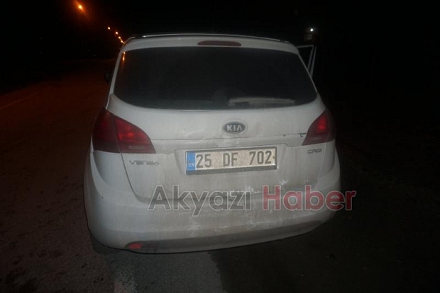 Otomobil Motosiklete Çarptı 1 Yaralı