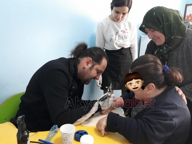Özgür Adımlardan Sevgi İzi Çalışması