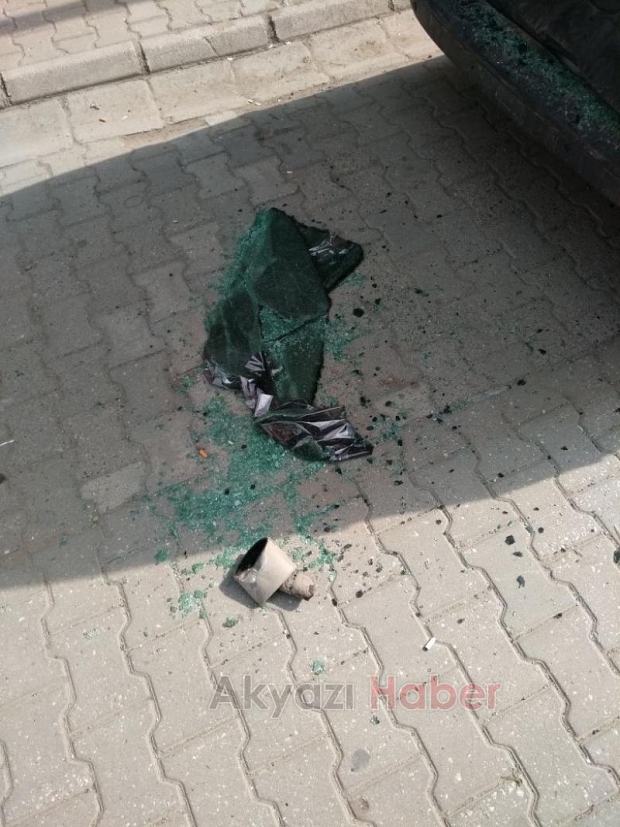 Park Halindeki Araca Çarpıp Kaçtı 