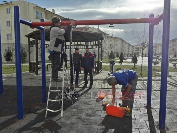 Parklarda Güvenlik Önlemleri Alınıyor