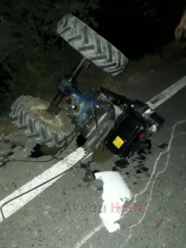 Pat Pat Kazası 1 Yaralı 