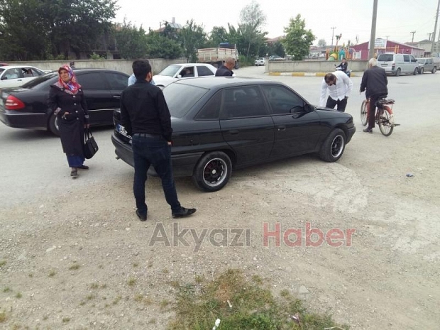 Patpat İle Otomobil Çarpıştı