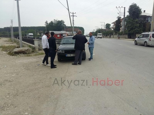 Patpat İle Otomobil Çarpıştı