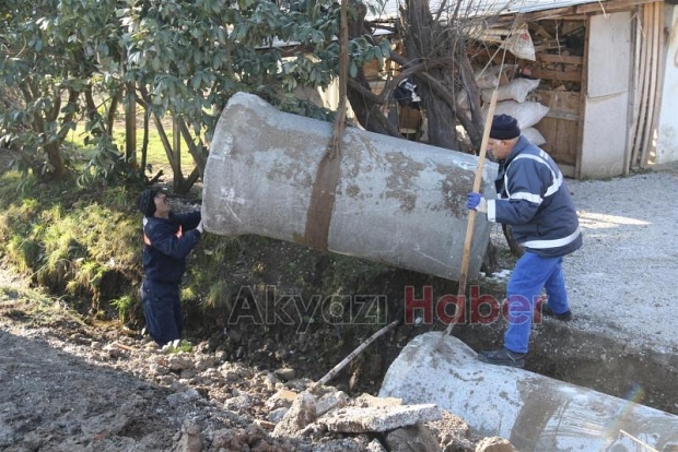PAZARKÖY MAHALLESİ ALT YAPI HİZMETLERİ DEVAM EDİYOR