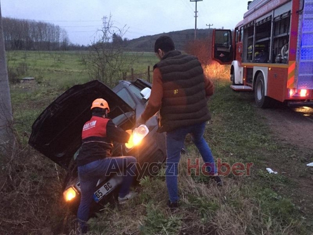 Paşaköy Mahallesinde Kaza