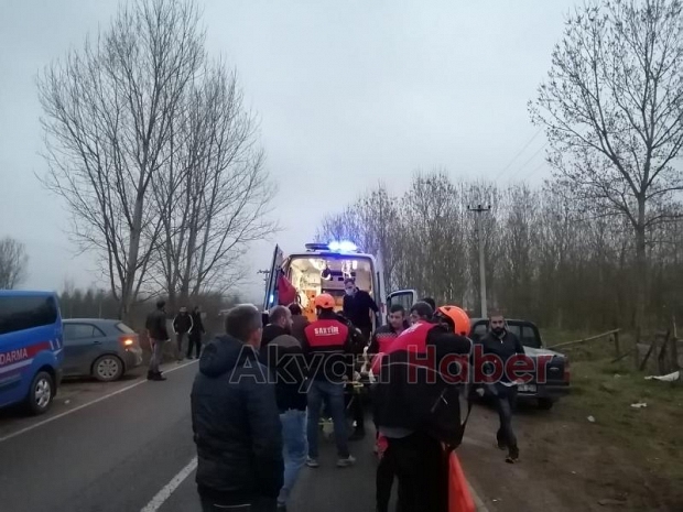 Paşaköy Mahallesinde Kaza