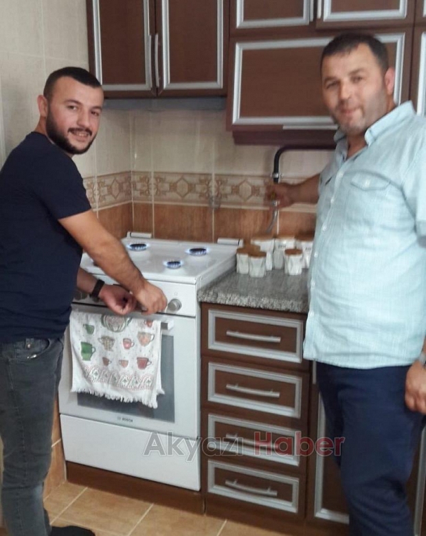Pazarköyde ilk doğalgaz açıldı