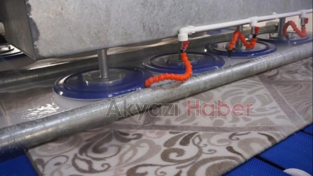 Pirinç halı yıkama bayrama hazır