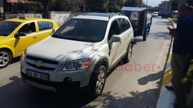 Pırpır Otomobile Arkadan Çarptı