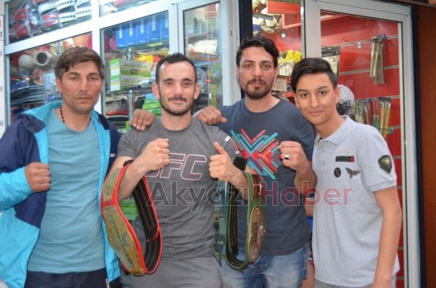 Profesyonel K1 Kickboks Dünya Şampiyonu Sercan Çelik 