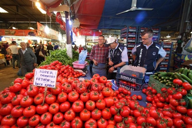 Ramazan da Zabıtadan Pazaryeri Denetimleri