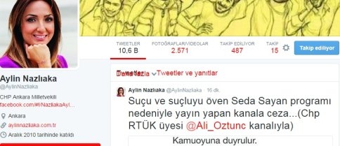 Bakan İslam’ın şikâyeti Seda Sayan’a “rekor ceza” getirdi
