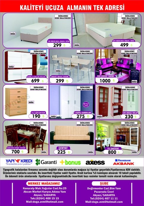 DOĞA AVM’de Kaçırılmaz Kampanya
