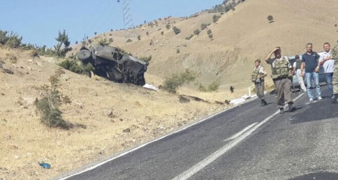 Siirt'te askeri araca mayınlı saldırı
