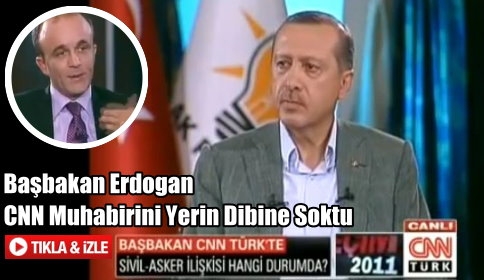 Başbakan CNN Muhabirini Yerin Dibine Soktu