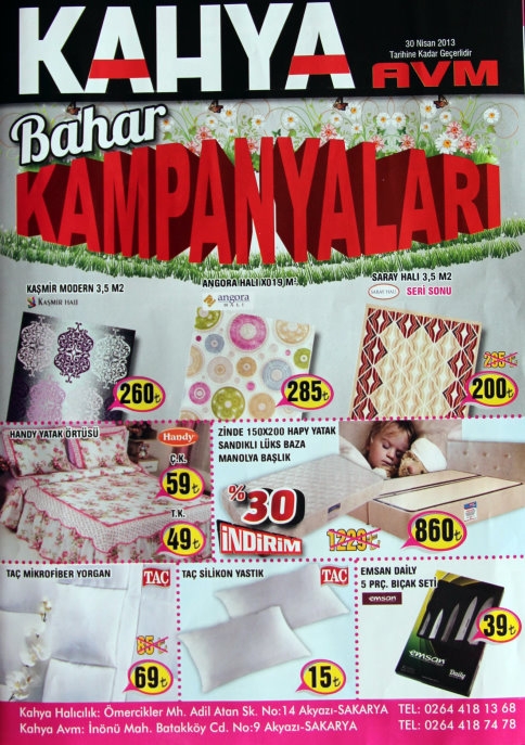 Kahya AVM'den DEV Kampanya