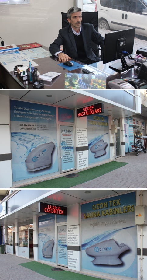 Ozontek Sauna Kabinleri Artık Akyazı’da