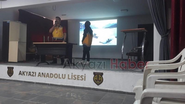 SABAH Deprem hakkında seminer verdi