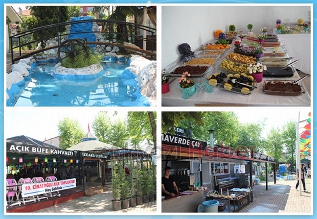 SADABAD PARK CAFE RESTORAN TÖRENLE AÇILDI