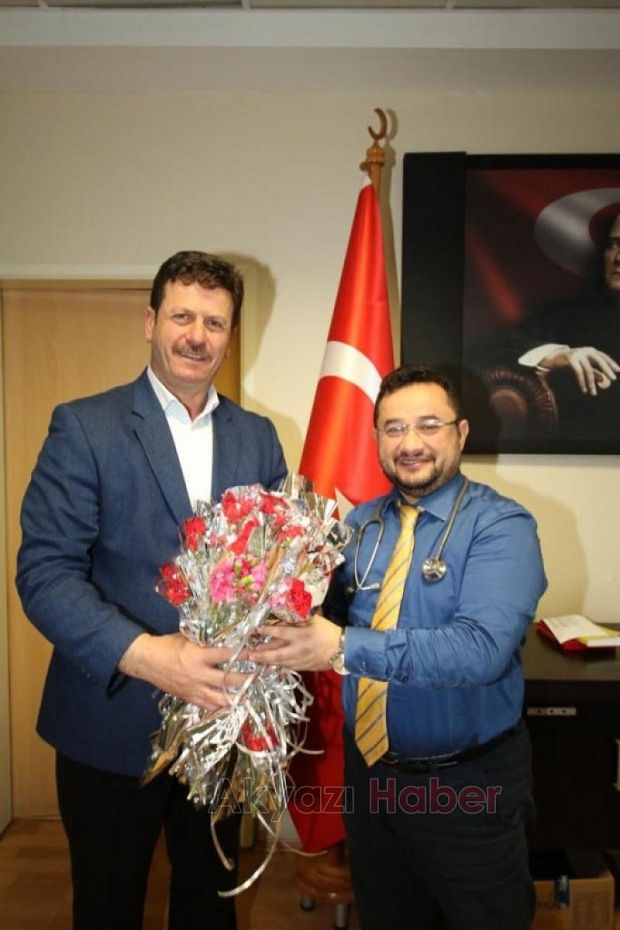 Sağlık Çalışanlarını Ziyaret Ettiler