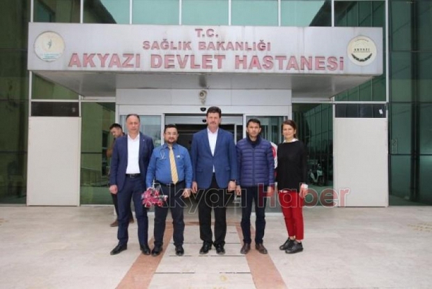 Sağlık Çalışanlarını Ziyaret Ettiler