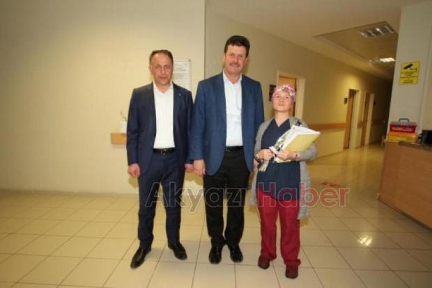 Sağlık Çalışanlarını Ziyaret Ettiler