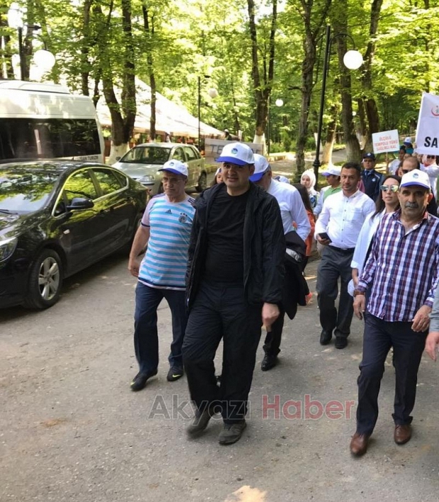  Sağlık İçin Hareket Et Yürüyüşüne Yoğun İlgi