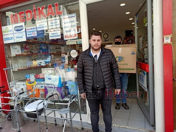 Sağlık ve Emniyet Mensuplarına Siperlik Hediye Edildi