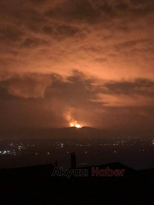 Sakarya da Patlama