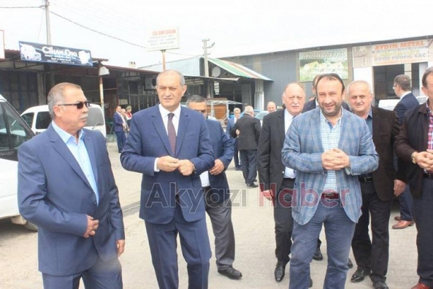 Sakarya Valisi Çoş Akyazı da İncelemelerde Bulundu