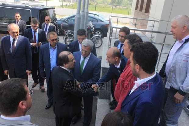 Sakarya Valisi Çoş Akyazı da İncelemelerde Bulundu