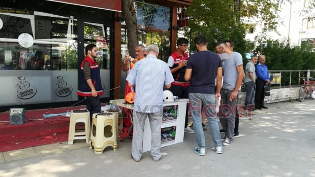 SAKTiM Bilinçlendirme ve gönüllülük standı açtı