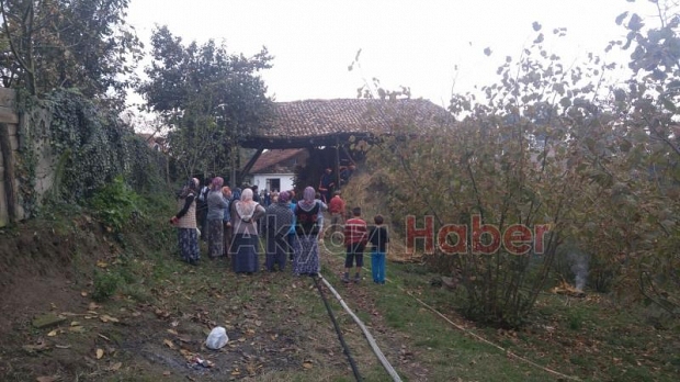 Samanlık Yangını Korkuttu