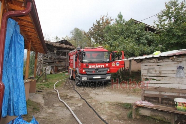 Samanlık Yangını Korkuttu