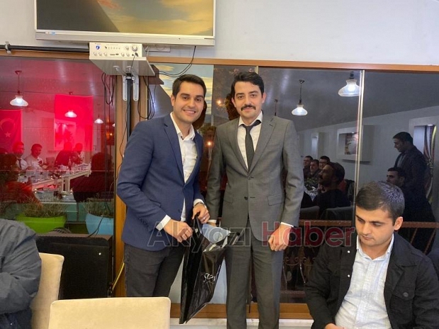 Samet Tekin için veda yemeği düzenlendi