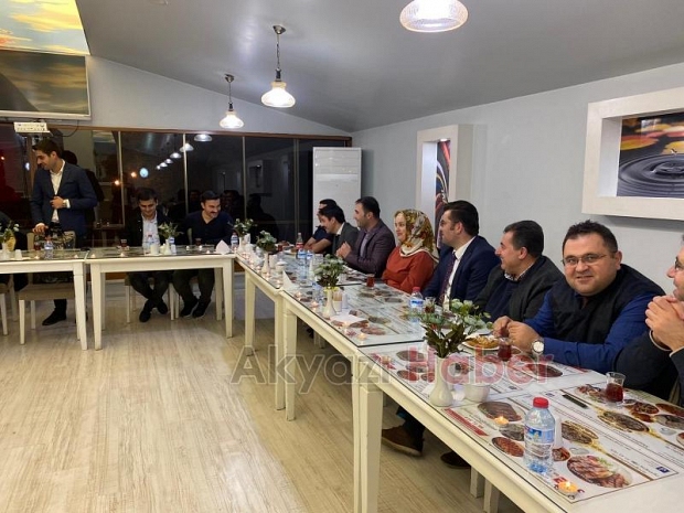 Samet Tekin için veda yemeği düzenlendi