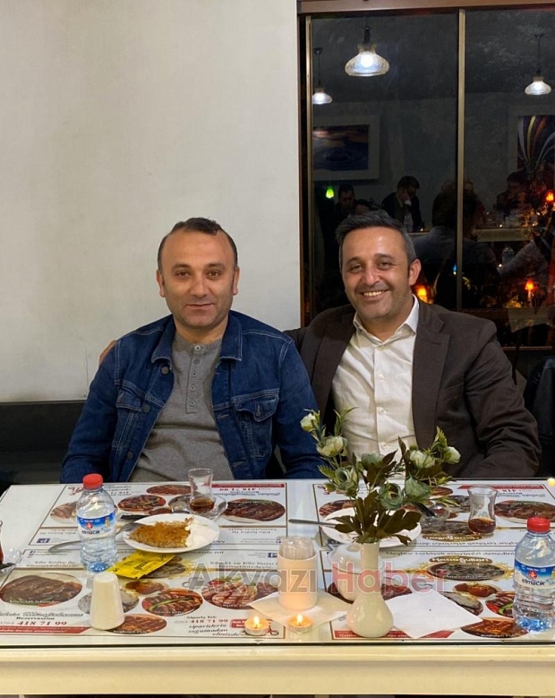 Samet Tekin için veda yemeği düzenlendi