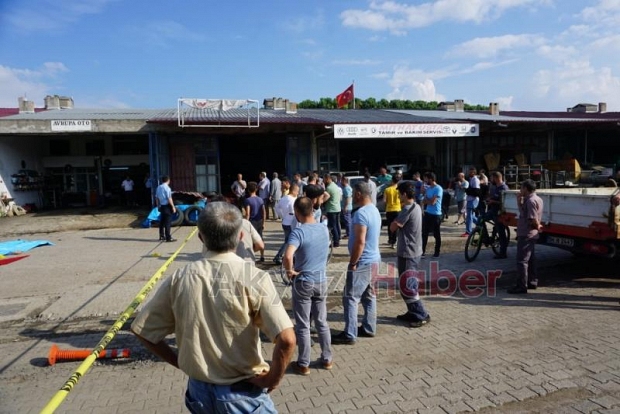 Sanayi sitesinde cinayet