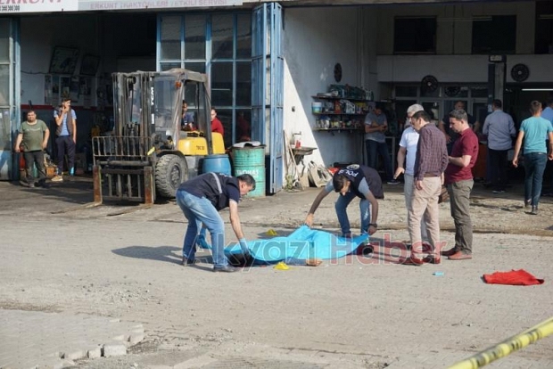Sanayi sitesinde cinayet