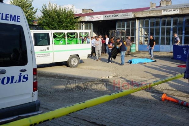 Sanayi sitesinde cinayet