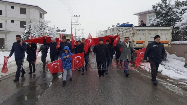 Sarıkamış Şehitleri İçin Yürüdüler
