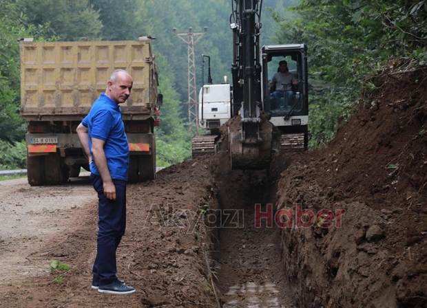 SASKİ AKYAZI’DA Kİ YATIRIMLARI YERİNDE İNCELEDİ