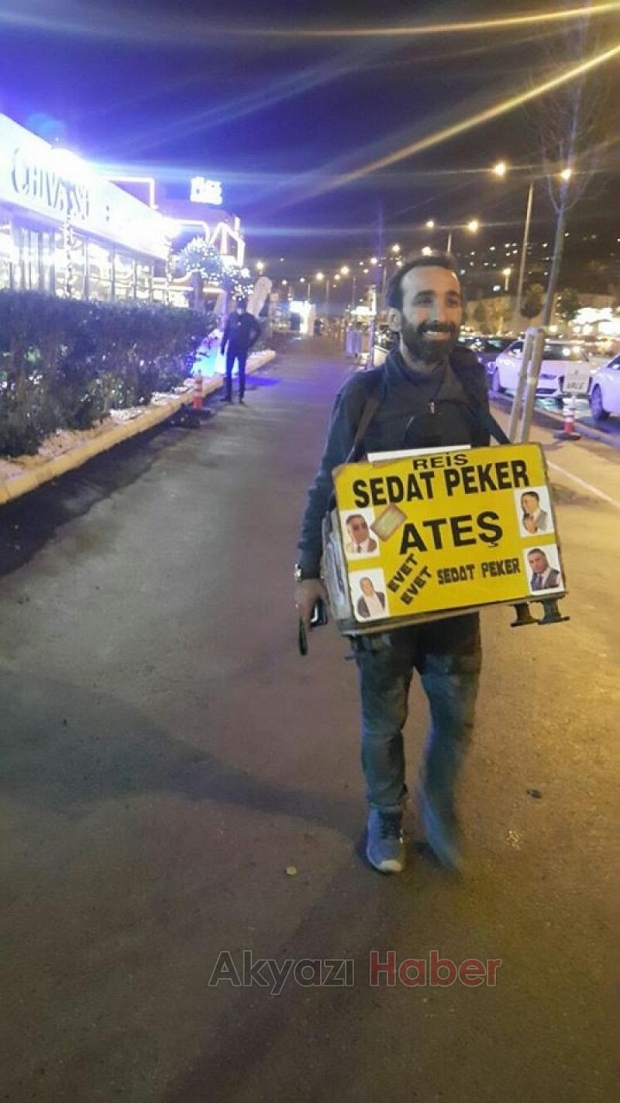 Sedat Peker Ayakkabı Boyacısı Ateş’e Selam Gönderdi