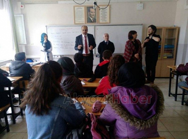 ŞEHİT AHMET ÇONDUL İLK VE ORTAOKULUNA ZİYARET