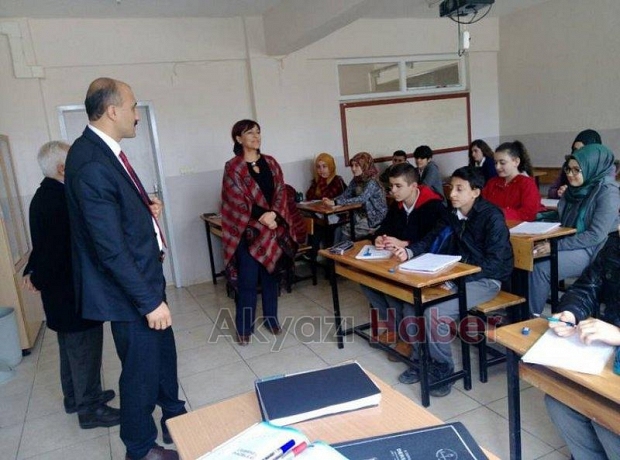 ŞEHİT AHMET ÇONDUL İLK VE ORTAOKULUNA ZİYARET