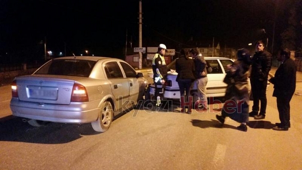 Şehit Furkan Çelik Caddesinde Trafik Kazası
