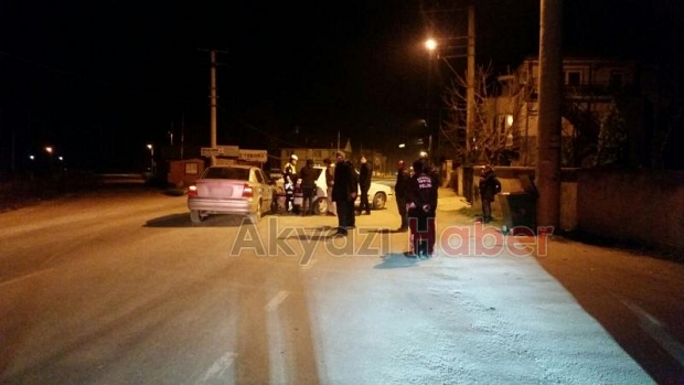 Şehit Furkan Çelik Caddesinde Trafik Kazası