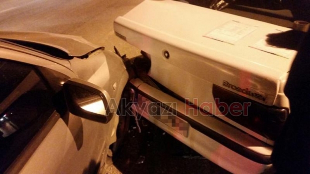 Şehit Furkan Çelik Caddesinde Trafik Kazası