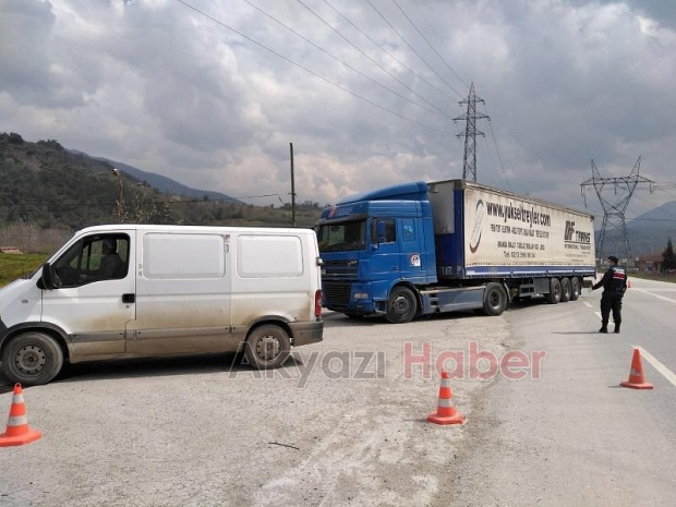 Şehrin arka kapısı da kontrol altında