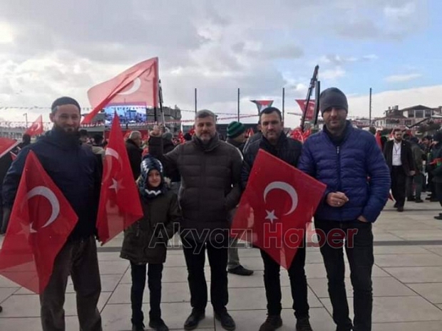 Seninleyiz Kudüs Mitingine Yoğun Katılım